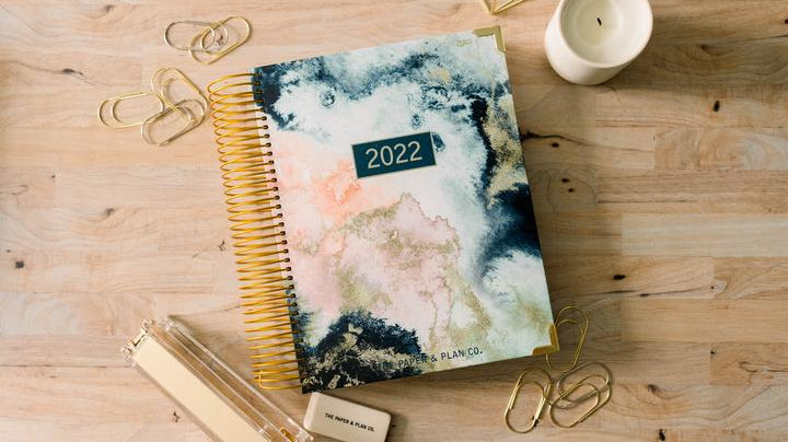 Daily Planner - Writing Reduces Negativity - Paper & Plan Co.