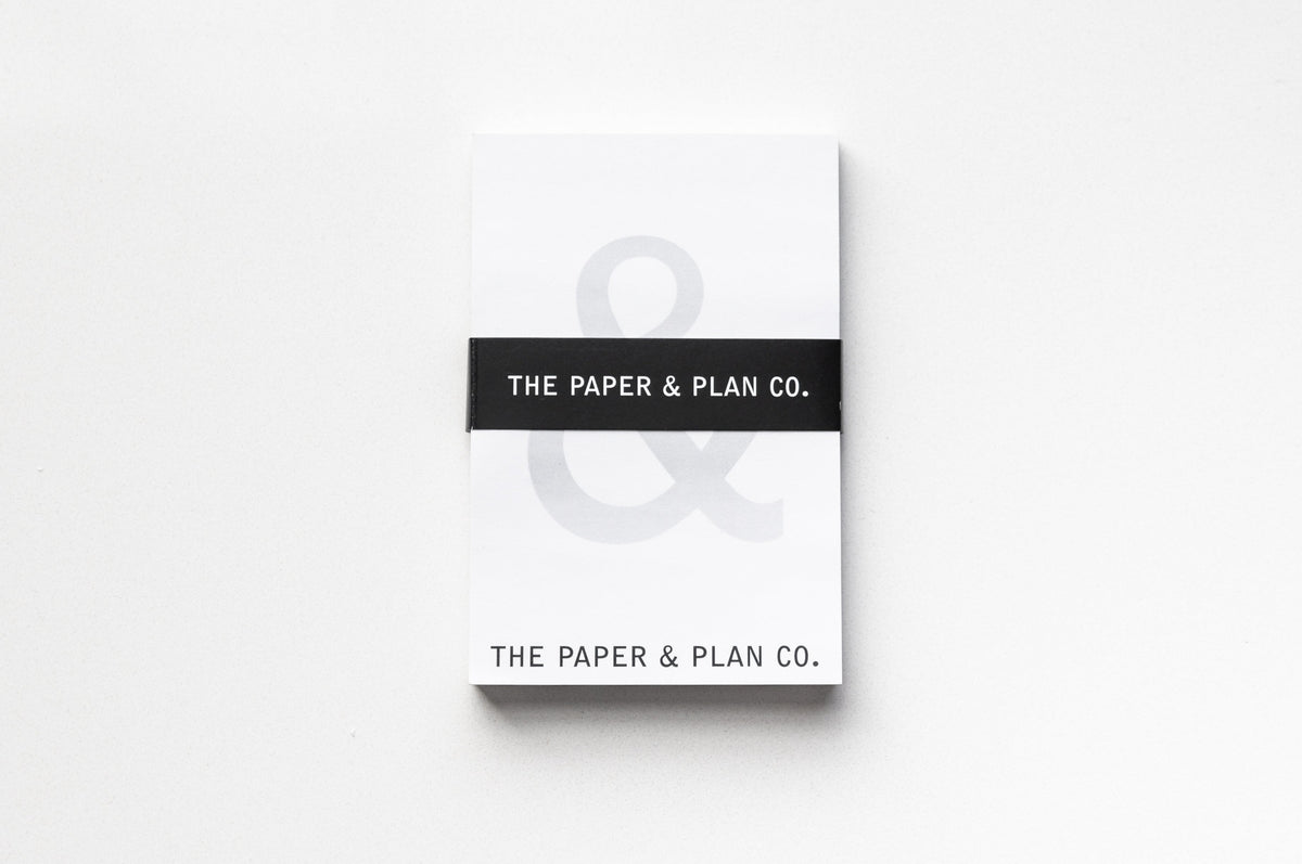Signature "&" Sticky Notes 2-Pack – The Paper & Plan Co
