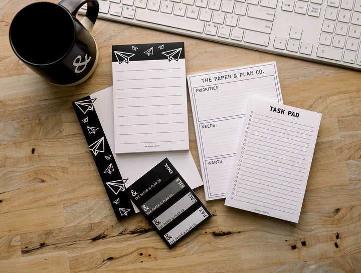 view of organizational tools on a desk - help kids stay organized