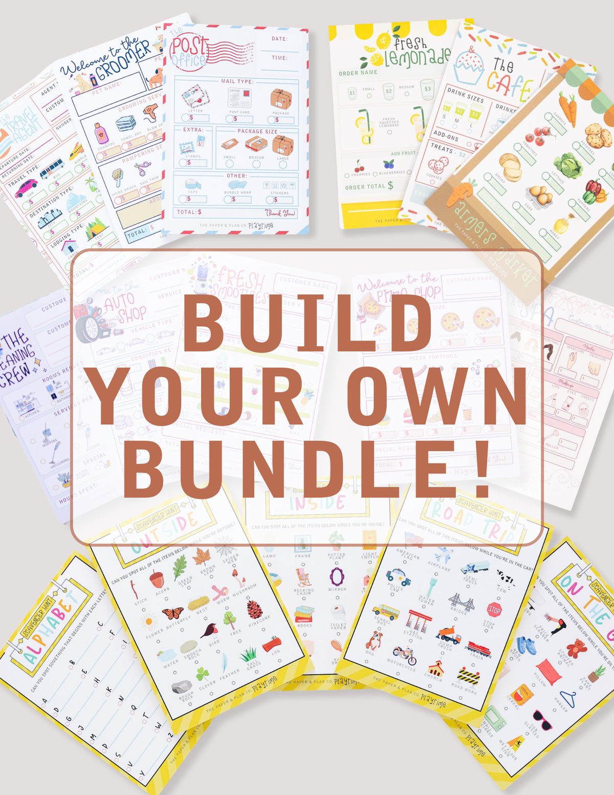Playtime Pad® Collection – The Paper & Plan Co